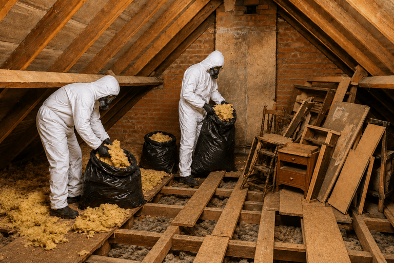 raised loft boarding for safe attic storage