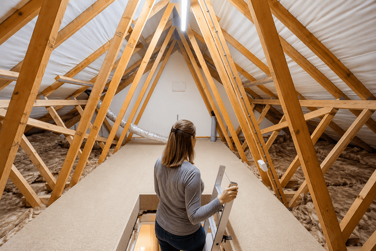 loft boarding and flooring installation in Belfast